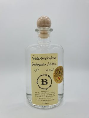 Traubentresterbrand Grauburgunder Selektion – 0,5L