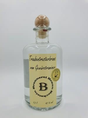 Traubentresterbrand Gewürztraminer – 0,5L